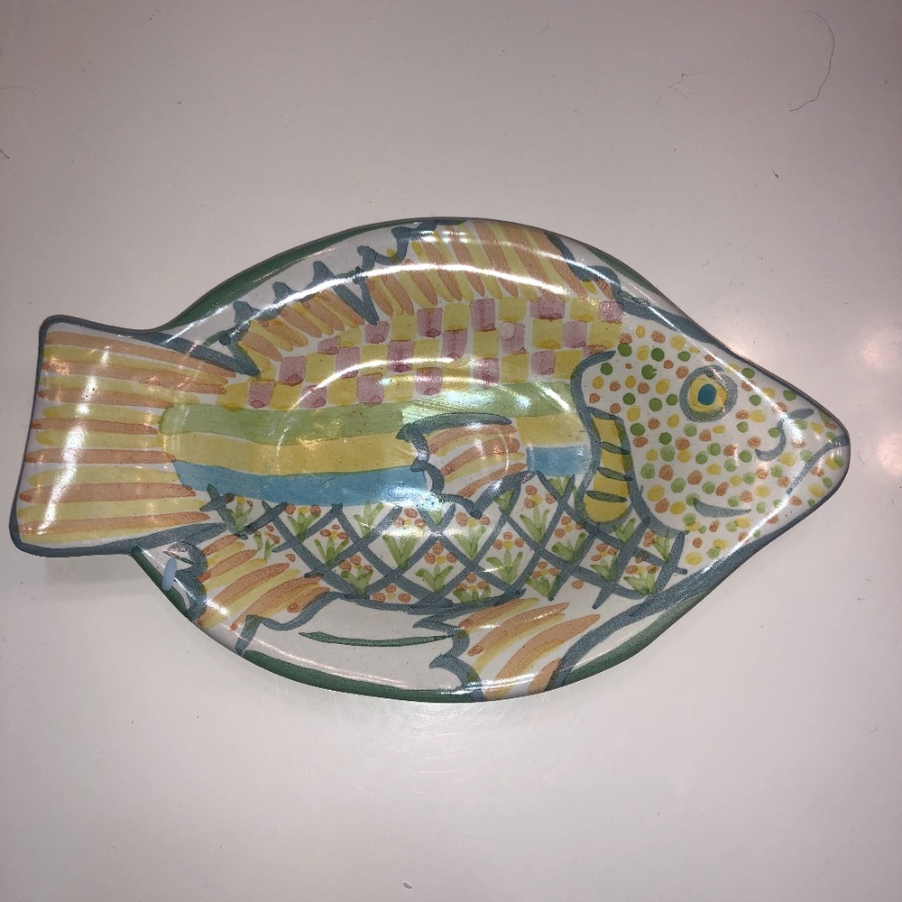 MacKenzie Childs Fish Soap Dish